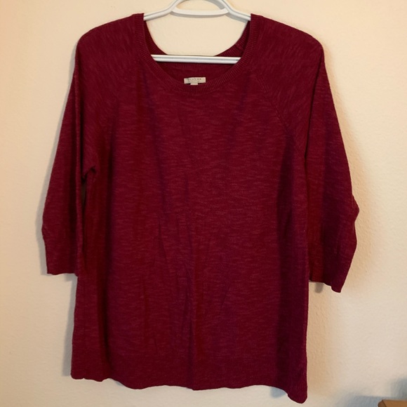 Sonoma 3/4 Sleeve Sweater - Picture 1 of 3